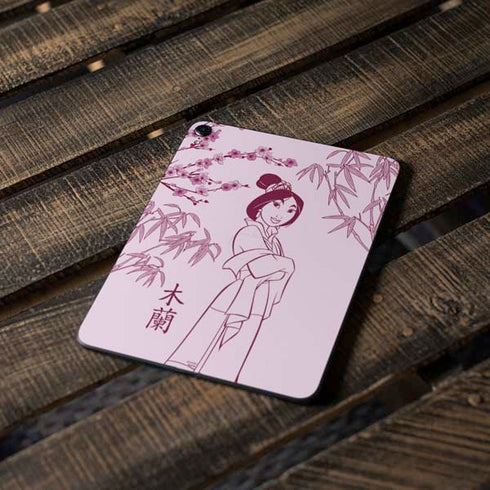 Disney Mulan Character Art Apple iPad Pro Skin