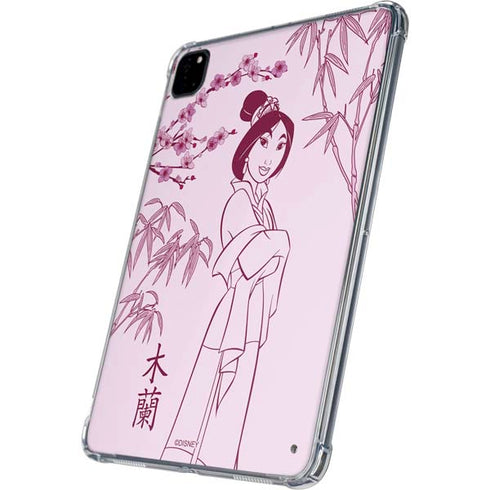Disney Mulan Character Art iPad Pro 11in (2024) Clear Case