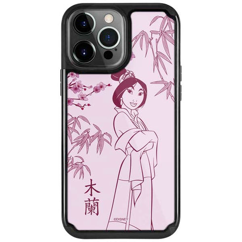 Disney Mulan Character Art iPhone Cases