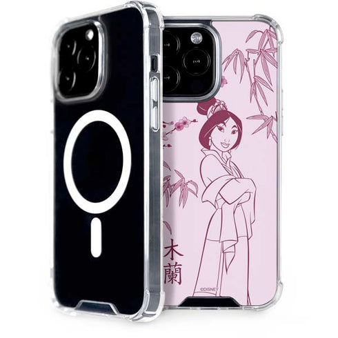 Disney Mulan Character Art iPhone Cases