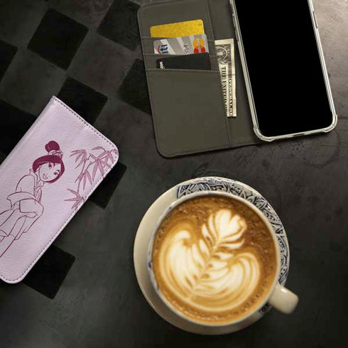 Disney Mulan Character Art iPhone 15 Pro Max Folio Case
