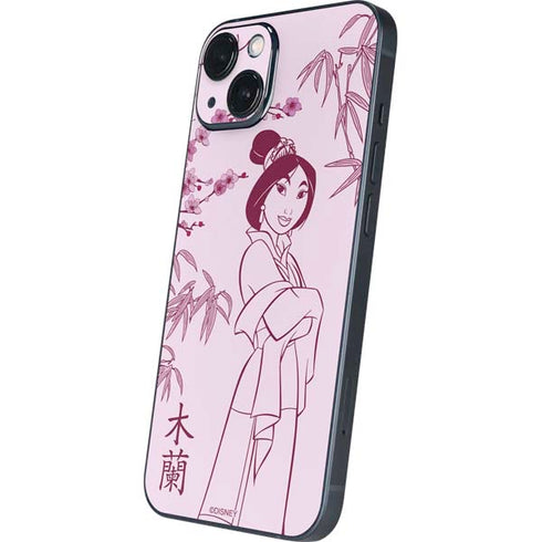 Disney Mulan Character Art iPhone 15 Skin