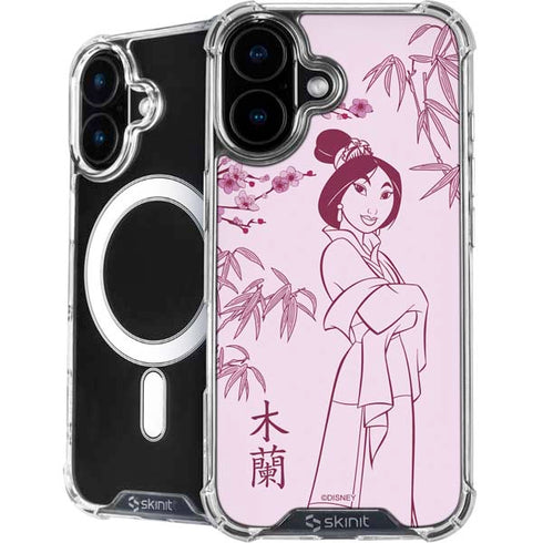 Disney Mulan Character Art iPhone 16 MagSafe Case