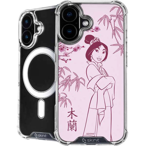 Disney Mulan Character Art iPhone 16 Plus MagSafe Case