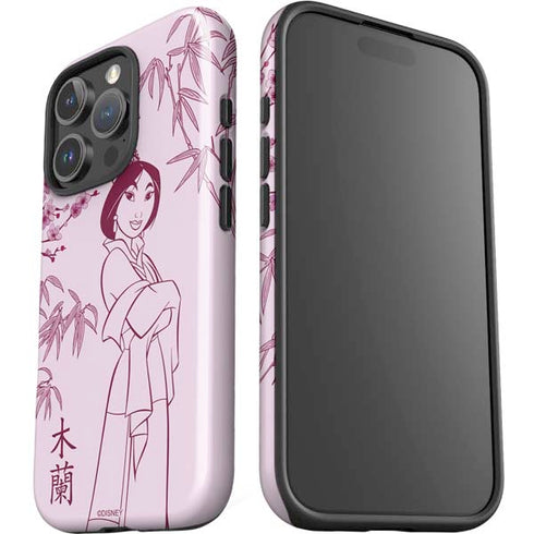 Disney Mulan Character Art iPhone 16 Pro Max Impact Case
