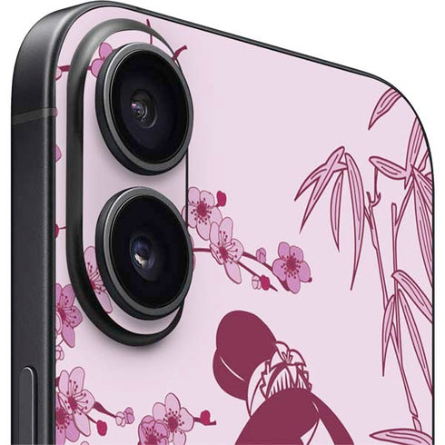 Disney Mulan Character Art iPhone 16 Skin