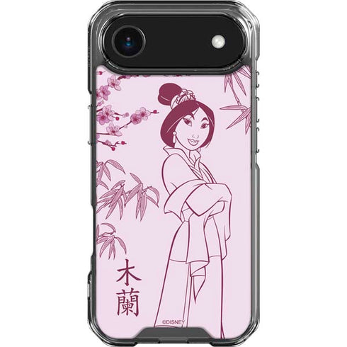 Disney Mulan Character Art iPhone 17 Air Clear Case