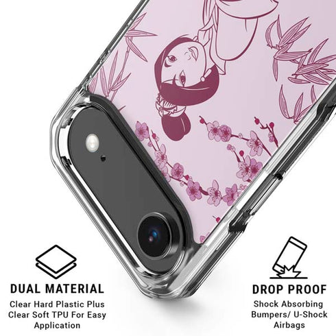 Disney Mulan Character Art iPhone 17 Air Clear Case
