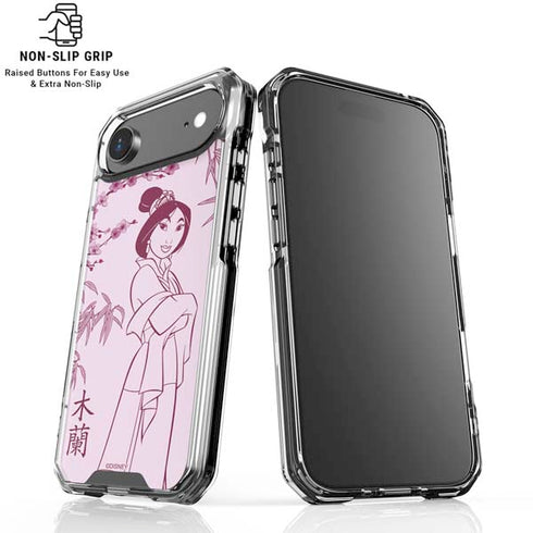 Disney Mulan Character Art iPhone 17 Air Clear Case