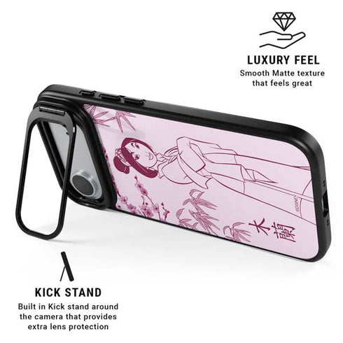Disney Mulan Character Art iPhone 17 Air Kickstand Case