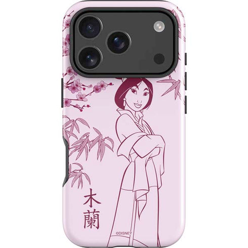 Disney Mulan Character Art iPhone 17 Pro Impact Case