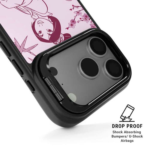 Disney Mulan Character Art iPhone 17 Pro Kickstand Case