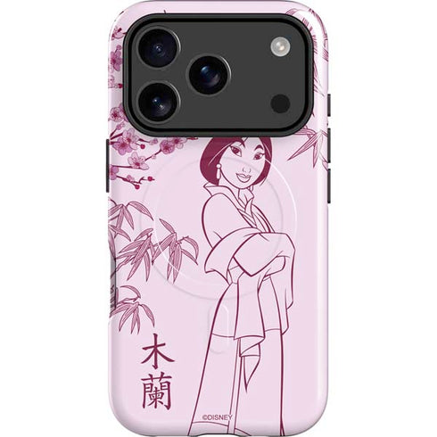 Disney Mulan Character Art iPhone 17 Pro Max Magsafe Impact Case