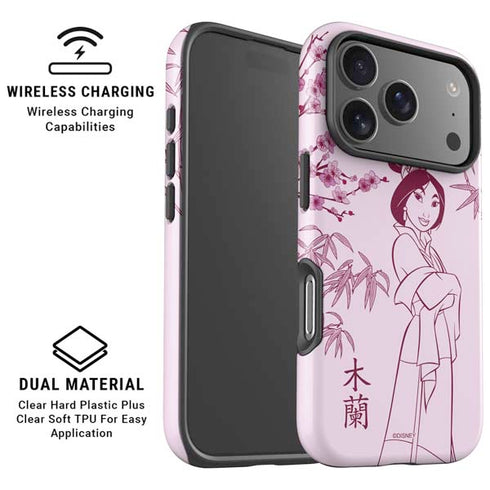 Disney Mulan Character Art iPhone 17 Pro Max Magsafe Impact Case