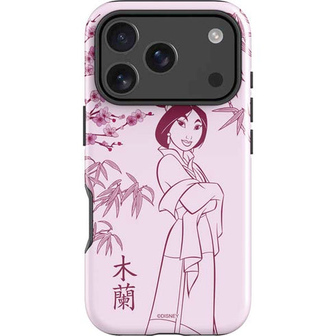 Disney Mulan Character Art iPhone 18 Pro Impact Case