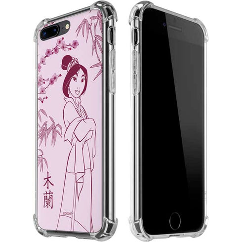 Disney Mulan Character Art iPhone Cases