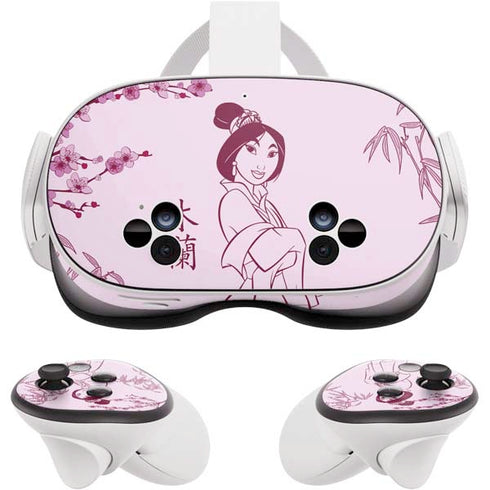 Disney Mulan Character Art Meta Quest 3S Skin