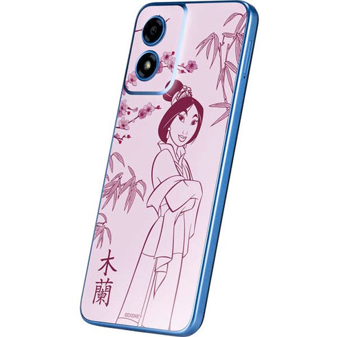 Disney Mulan Character Art Moto G Play 4G (2024) Skin
