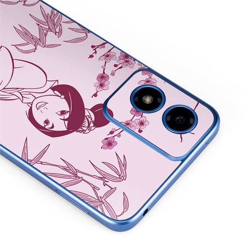 Disney Mulan Character Art Moto G Play 4G (2024) Skin