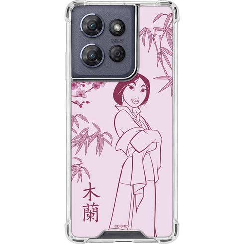 Disney Mulan Character Art Moto G Play 5G (2025) Clear Case