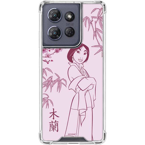 Disney Mulan Character Art Moto G Power 5G (2025) Clear Case