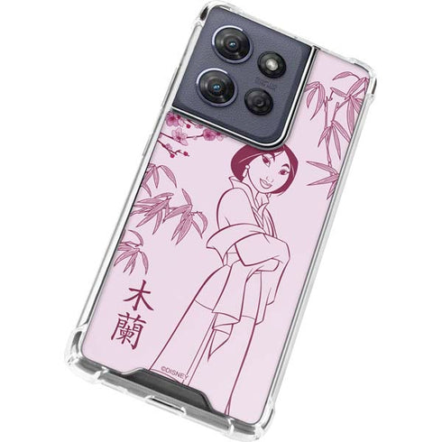 Disney Mulan Character Art Moto G Power 5G (2025) Clear Case
