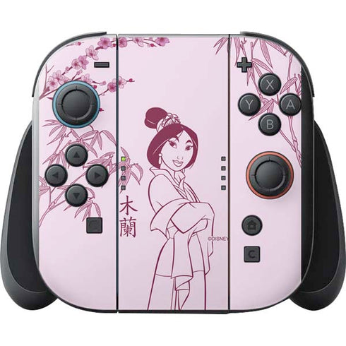 Disney Mulan Character Art Nintendo Switch 2 (2025) with Joy-Con Skin