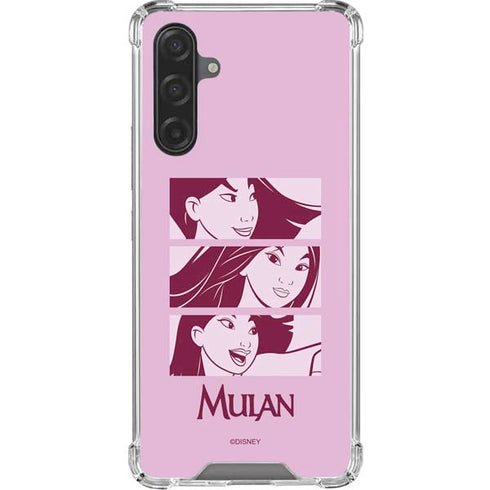 Disney Mulan Personalities Galaxy A17 Clear Case