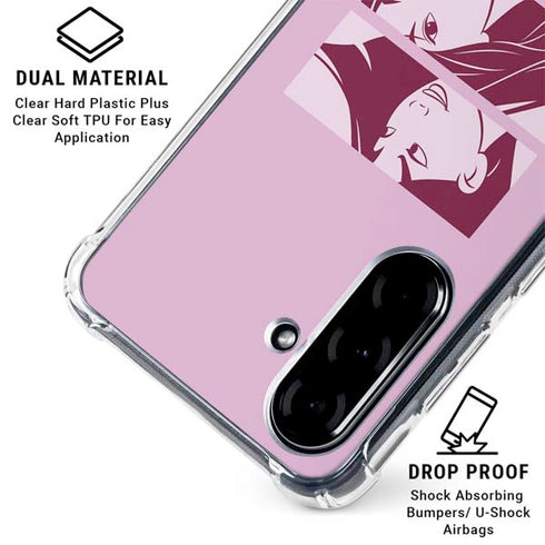 Disney Mulan Personalities Galaxy A36 5G Clear Case