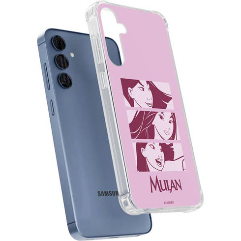 Disney Mulan Personalities Galaxy A55 5G Clear Case