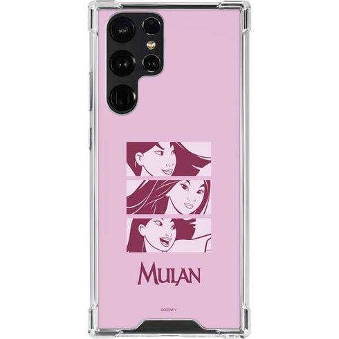 Disney Mulan Personalities Galaxy S23 Ultra Clear Case