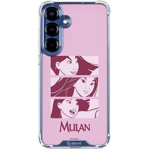 Disney Mulan Personalities Galaxy S25 Clear Case