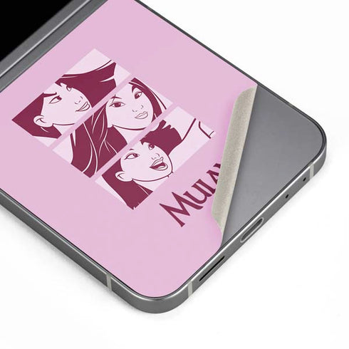 Disney Mulan Personalities Galaxy Z Flip6 Skin