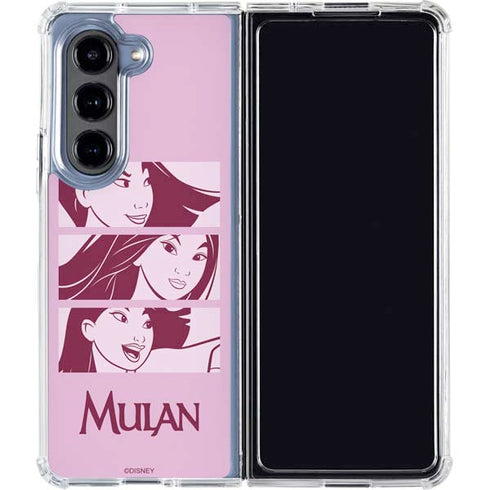 Disney Mulan Personalities Galaxy Z Fold5 5G Clear Case