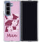 Disney Mulan Personalities Galaxy Z Fold5 5G Clear Case