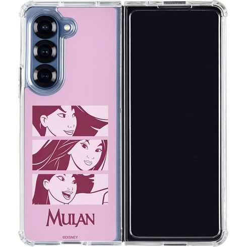 Disney Mulan Personalities Galaxy Z Fold6 Clear Case