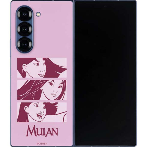 Disney Mulan Personalities Galaxy Z Fold6 Skin