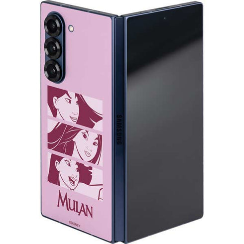 Disney Mulan Personalities Galaxy Z Fold6 Skin