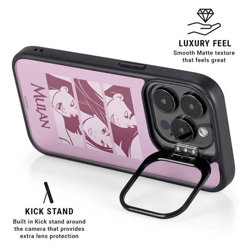 Disney Mulan Personalities iPhone 13 Pro Kickstand Case