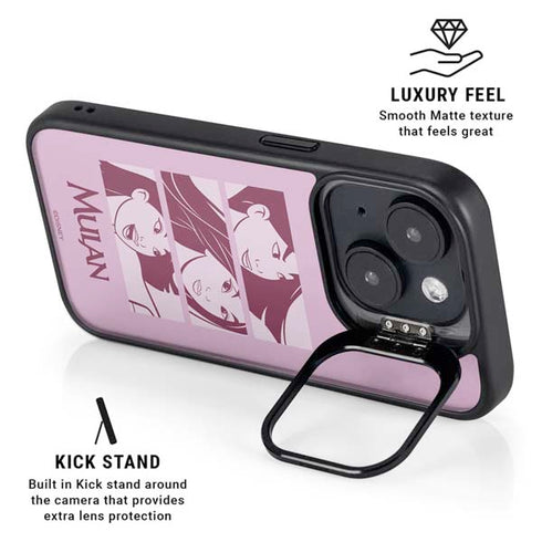 Disney Mulan Personalities iPhone 14 Plus Kickstand Case