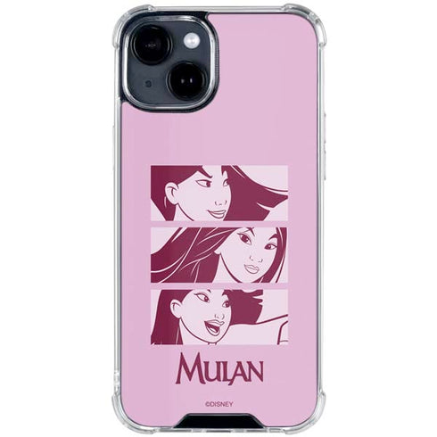 Disney Mulan Personalities iPhone 15 Clear Case