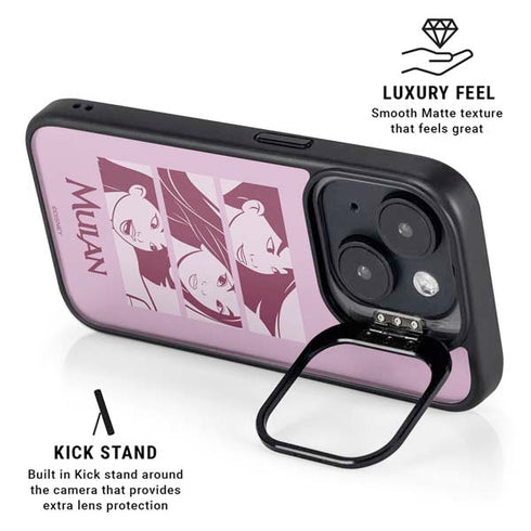 Disney Mulan Personalities iPhone 15 Kickstand Case
