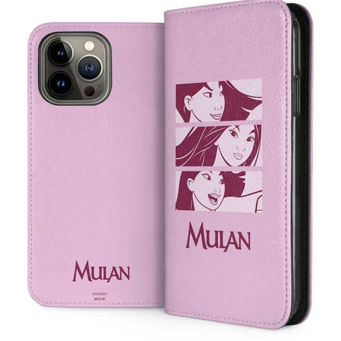 Disney Mulan Personalities iPhone 15 Pro Max Folio Case