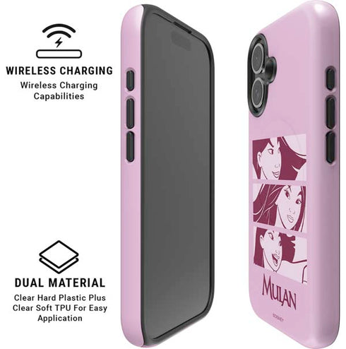 Disney Mulan Personalities iPhone 16 Magsafe Impact Case