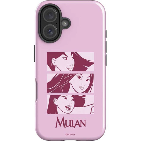 Disney Mulan Personalities iPhone 16 Plus Impact Case