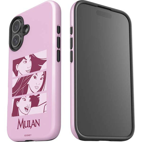 Disney Mulan Personalities iPhone 16 Plus Impact Case