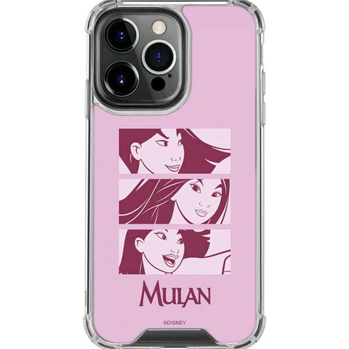 Disney Mulan Personalities iPhone 16 Pro Max Clear Case