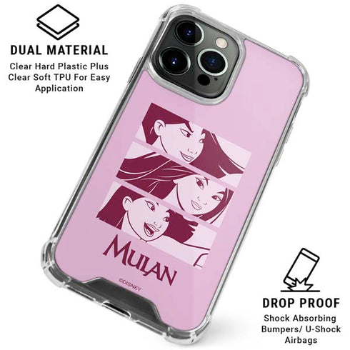 Disney Mulan Personalities iPhone 16 Pro Max Clear Case