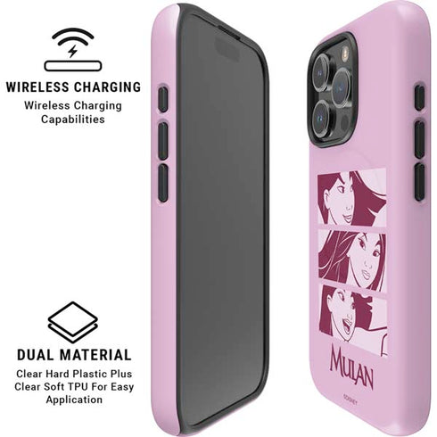 Disney Mulan Personalities iPhone 16 Pro Max Magsafe Impact Case
