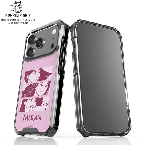 Disney Mulan Personalities iPhone 18 Pro Clear Case